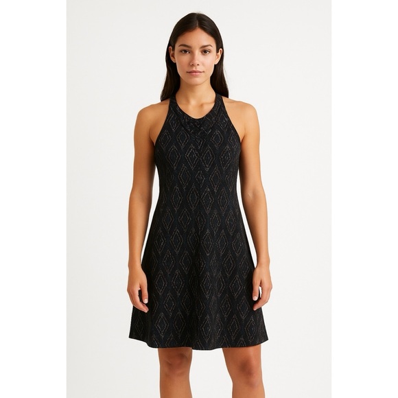 Merrell Ellsworth Opti-Wick Athletic Printed Midi Dress - Picture 1 of 12